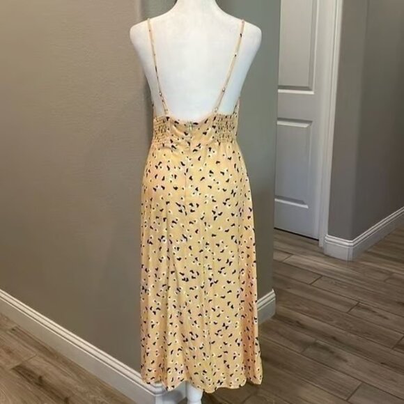 Revolve Amanda Uprichard Amory MIDI Dress Woman’s Size Medium - Picture 3 of 4